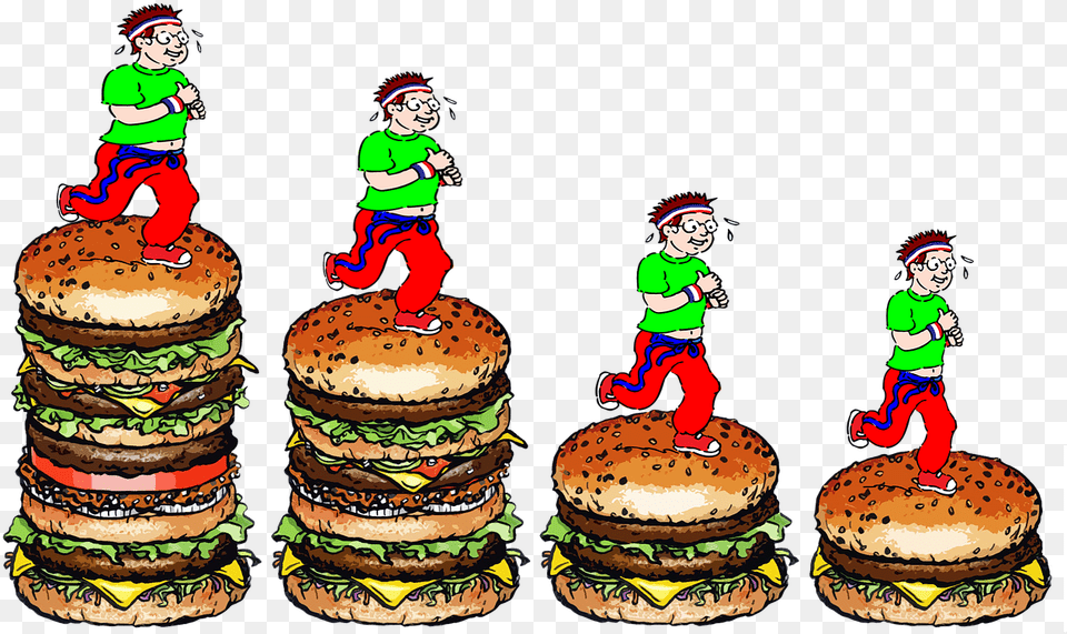 Weight Childhood Obesity, Burger, Food, Baby, Person Free Transparent Png