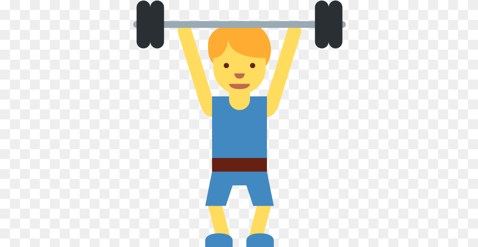 Weight Lifter Emoji Meaning With Emoji Weights, Baby, Face, Head, Person Png