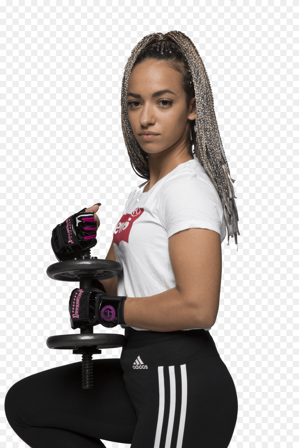 Weight Lifting Gloves For Women By Commando Camp Girl, Photography, Portrait, Face, Person Free Transparent Png