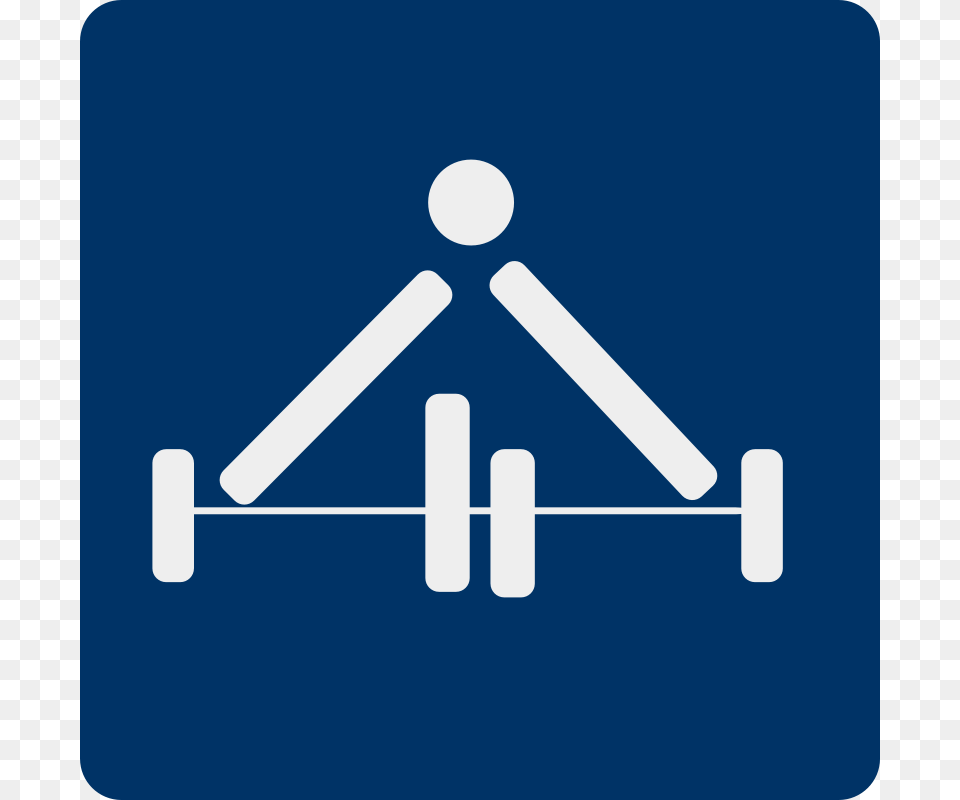 Weight Lifting Pictogram, Sign, Symbol Png Image