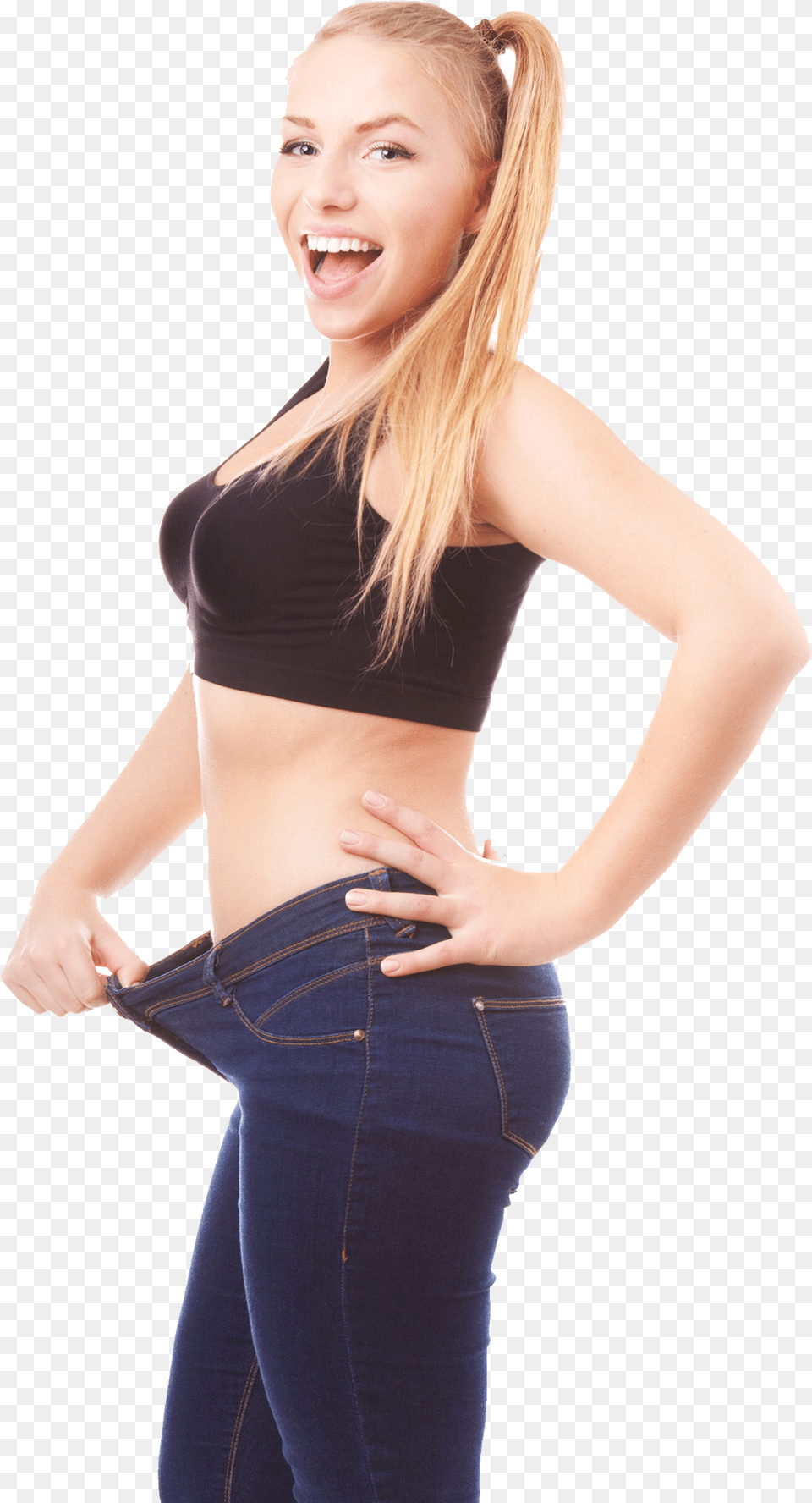 Weight Loss Download Weight Loss After And Before Pants, Clothing, Jeans, Adult Free Transparent Png