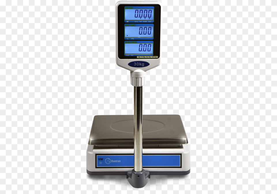 Weight Price Computing Scale Baxtran Vw, Computer Hardware, Electronics, Hardware, Monitor Free Transparent Png