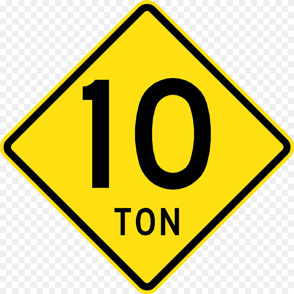 Weight Restriction Ahead Sign In Chile Clipart, Symbol, Road Sign Free Png