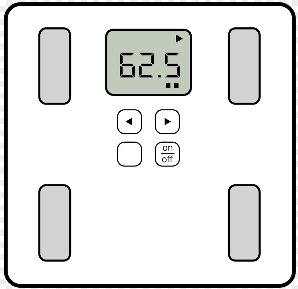 Weight Scale Clipart, Clock, Digital Clock, Electronics, Screen Free Png Download