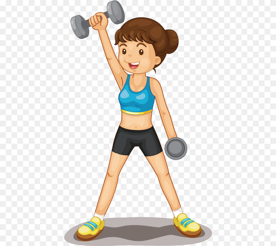 Weight Training Olympic Weightlifting Physical Exercise Girl Lifting Weights Clipart, Boy, Child, Male, Person Free Transparent Png