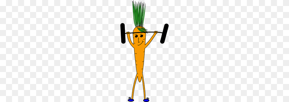 Weightlifting Carrot, Vegetable, Food, Produce Free Png Download