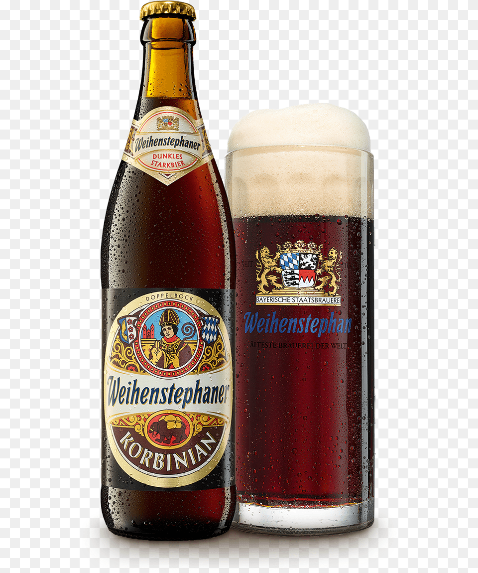 Weihenstephaner Beste Biere Weihenstephaner Korbinian, Alcohol, Beer, Beverage, Lager Png