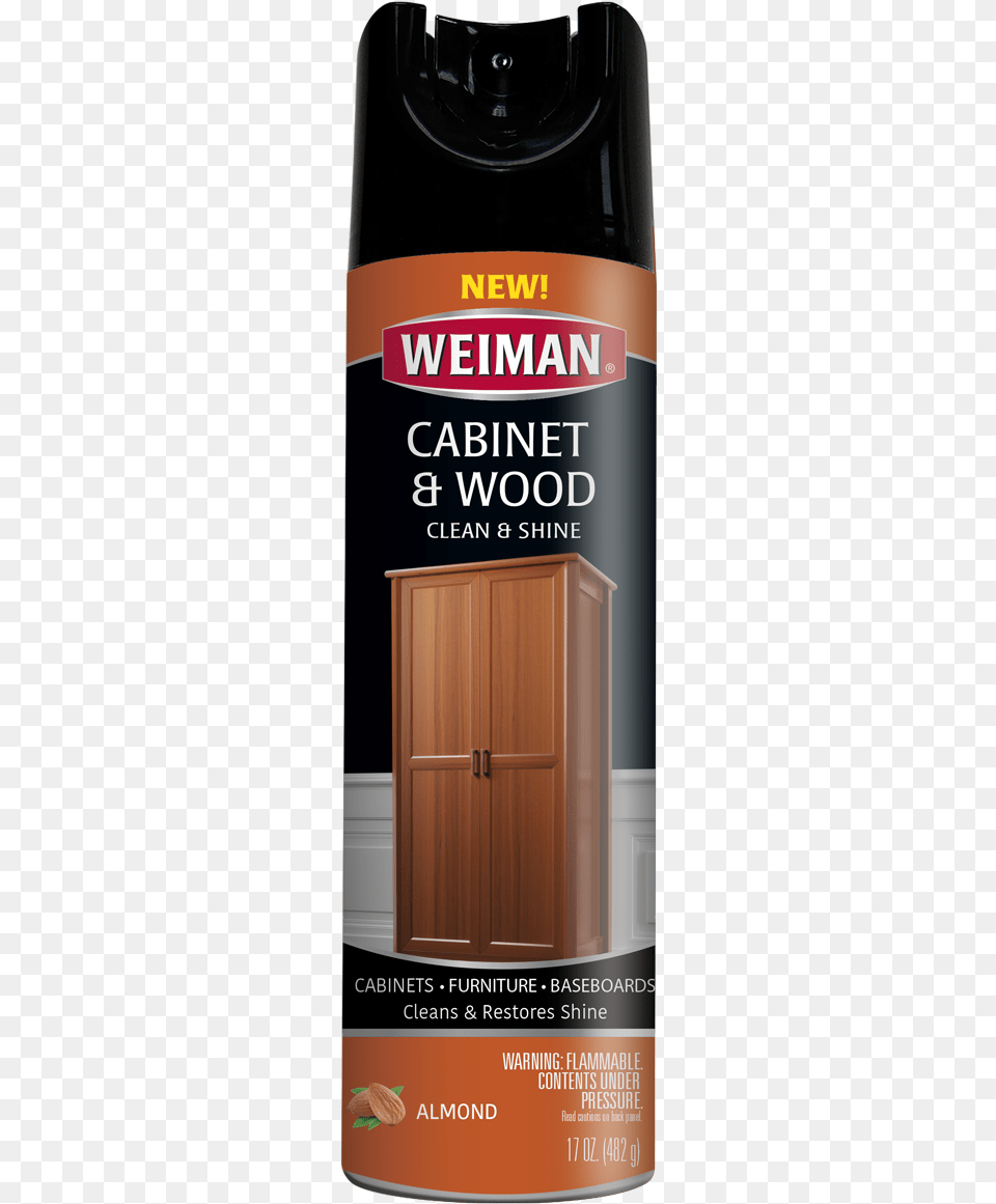 Weiman Cabinet Clean And Shine Polish On Painted Wood, Advertisement, Poster, Furniture Png Image