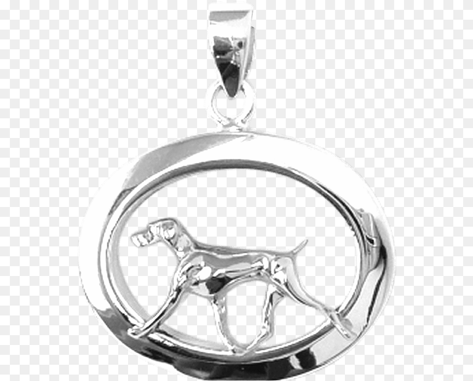 Weimaraner Oval Jewelry Locket, Accessories, Silver, Pendant, Smoke Pipe Free Transparent Png