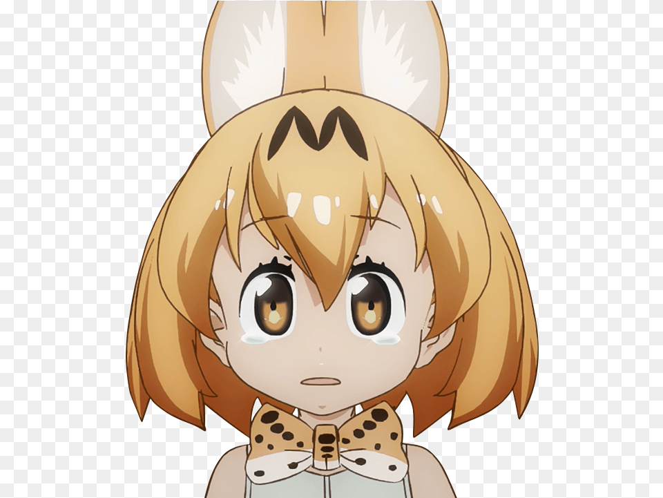 Weird That S Weird Kemono Friends Serval Sad, Baby, Person, Book, Comics Free Png Download