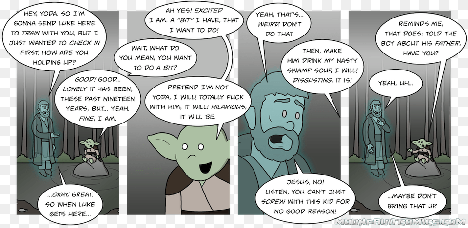 Weirdly This Is One Of The Few Times I Ve Drawn Obi Wan Cartoon, Book, Comics, Publication, Person Png