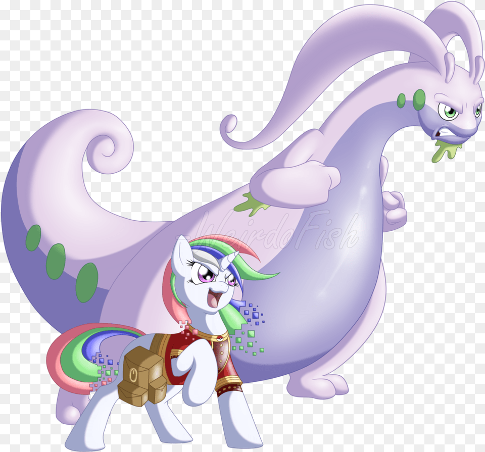 Weirdofish Crossover Goodra Oc Oc Cartoon, Art, Graphics Free Png