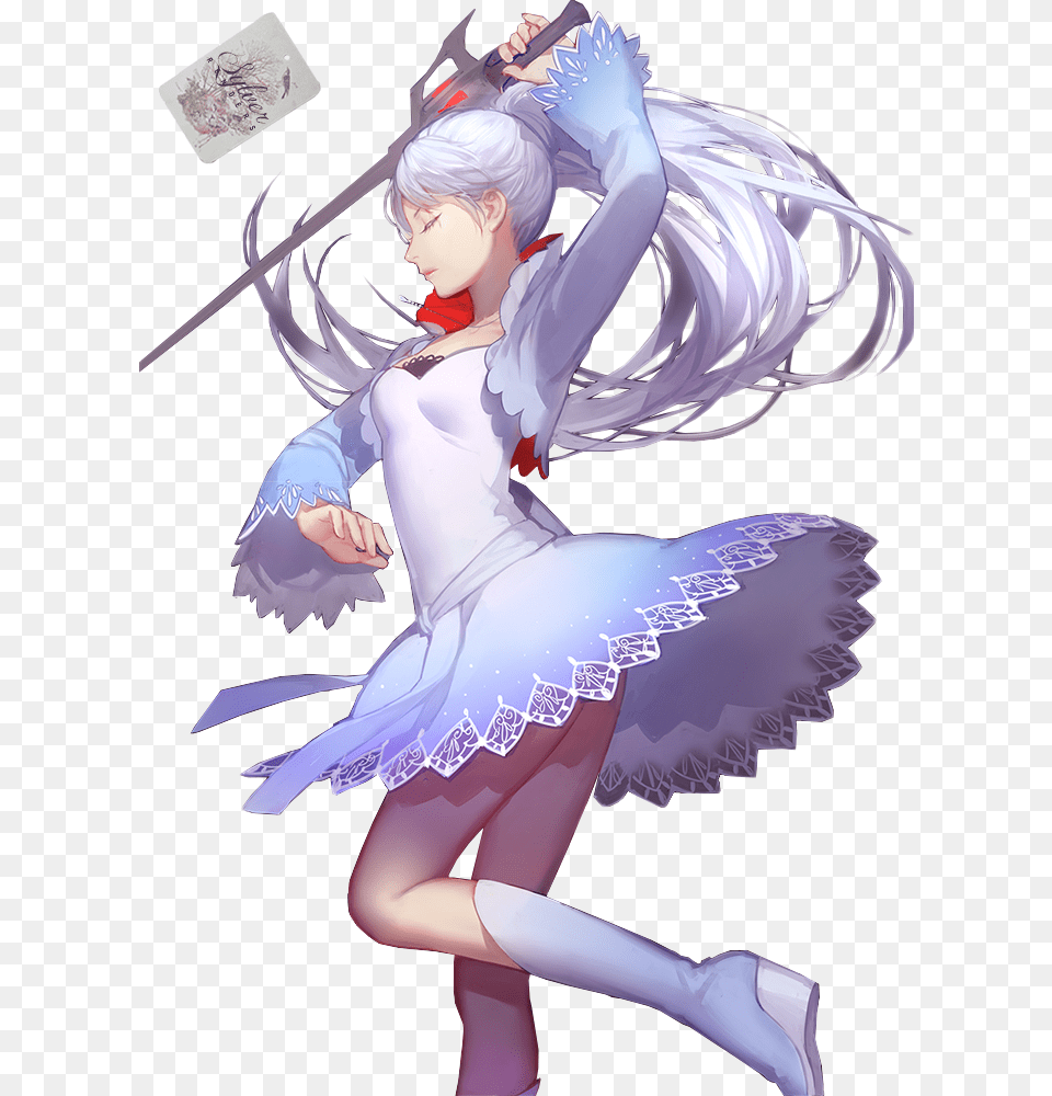 Weiss Schnee Rwby Render, Book, Comics, Publication, Adult Free Transparent Png