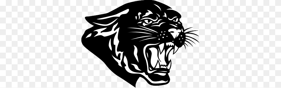 Welch 4th Grade Softball West Gadsden High School Logo, Stencil, Animal, Mammal, Panther Png