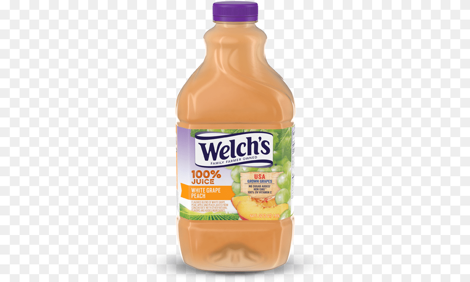 Welchquots White Grape Peach 100 Juice Welch39s White Grape Juice, Beverage, Orange Juice, Food, Ketchup Free Transparent Png