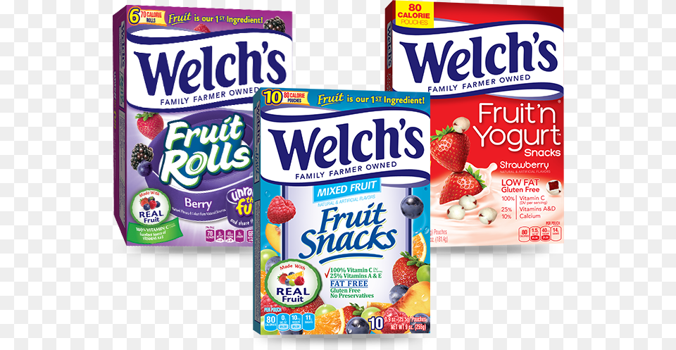 Welchs Fruit Snacks Strawberry, Food, Ketchup, Sweets Free Png