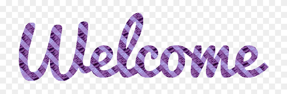 Welcome, Purple, Text Png Image