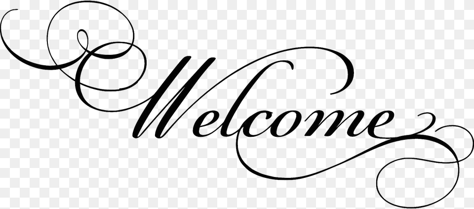 Welcome, Handwriting, Text, Calligraphy Png Image