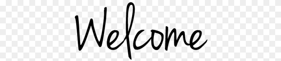 Welcome, Handwriting, Text, Smoke Pipe, Bow Png