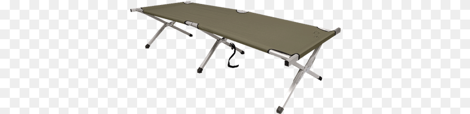 Welcome 5ive Star Gear Olive Drab Aluminium Field Cot, Furniture, Table, Aircraft, Airplane Free Transparent Png