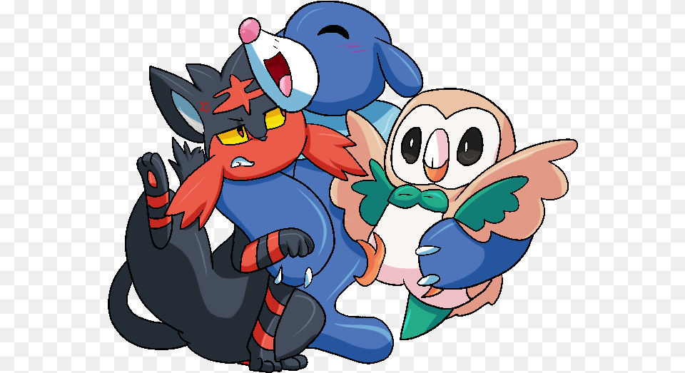 Welcome Aboard Alola Starters Piplup, Baby, Book, Comics, Person Free Png Download