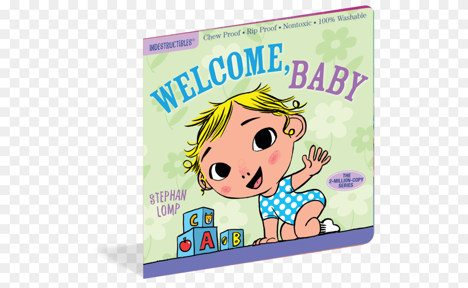 Welcome Baby Indestructible Book Hopscotch Childrens Store, Face, Head, Person, Comics Free Transparent Png