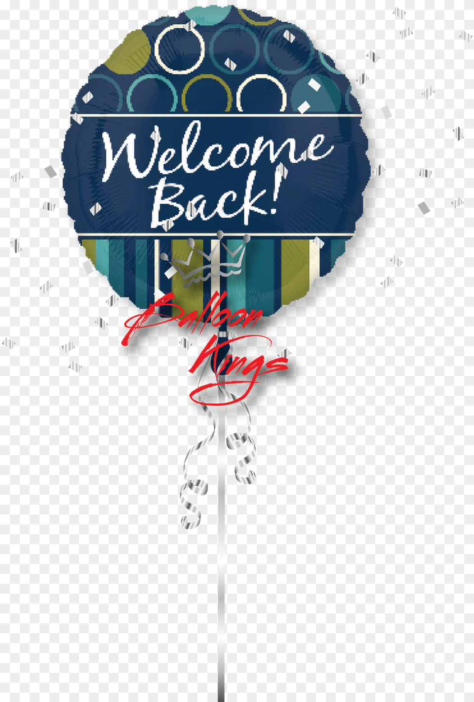 Welcome Back Blue Welcome Back Balloon, Food, Sweets, Candy Free Png
