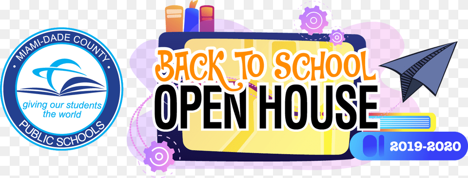 Welcome Back M Dcps Open House Informational Page, Sticker, License Plate, Transportation, Vehicle Free Png Download