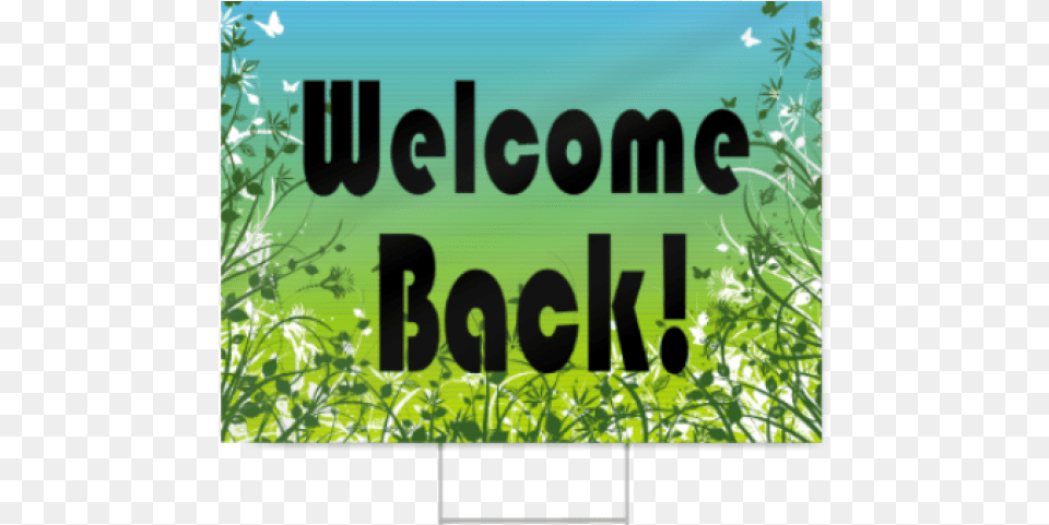 Welcome Back To School Signs, Vegetation, Plant, Outdoors, Nature Free Png Download