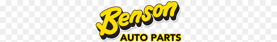 Welcome Benson Auto Parts, Logo, Dynamite, Weapon, Text Free Png