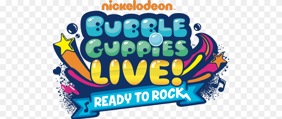 Welcome Bubble Guppies Live Ready To Rock Free Png