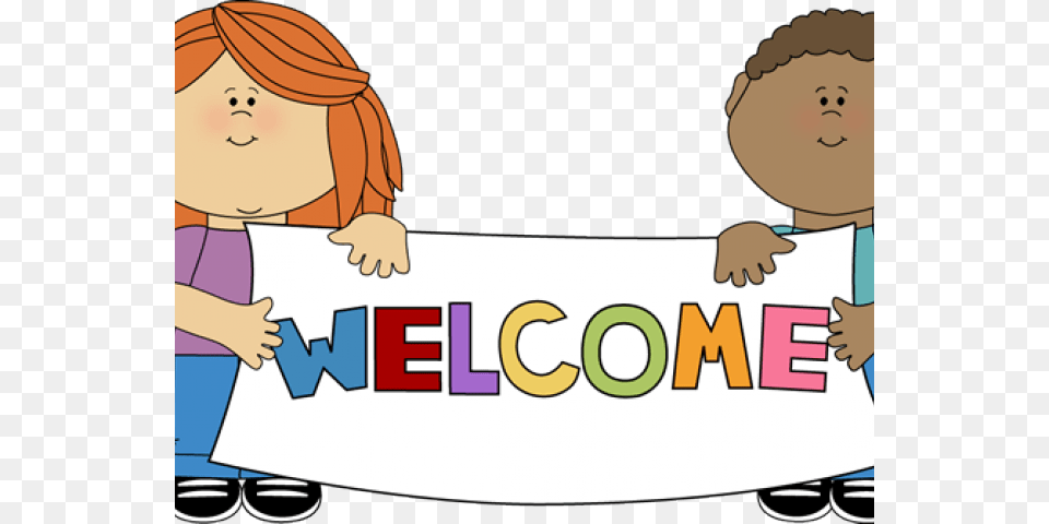 Welcome Clipart Cute, Baby, Person, Text, Face Png Image