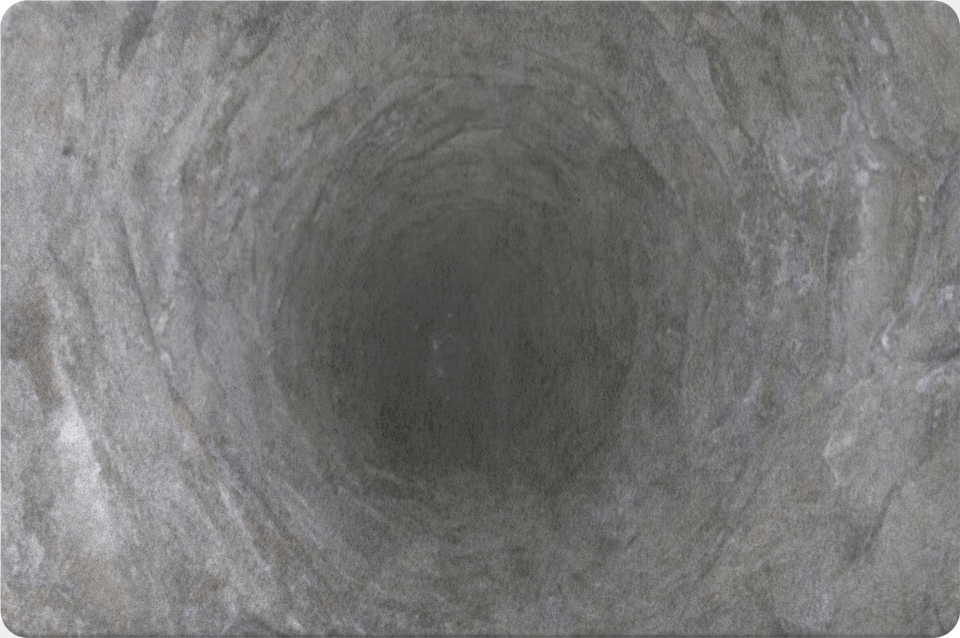 Welcome Doormat Hole In The Ground Step Right Up Concrete, Slate, Person, Face, Head Free Png Download