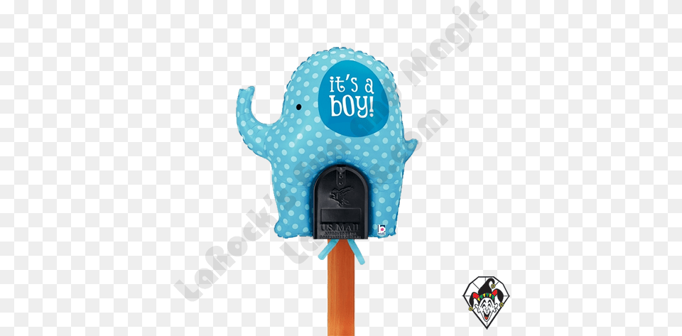 Welcome Home Baby It39s A Boy Blue Elephant Mailbox Png Image