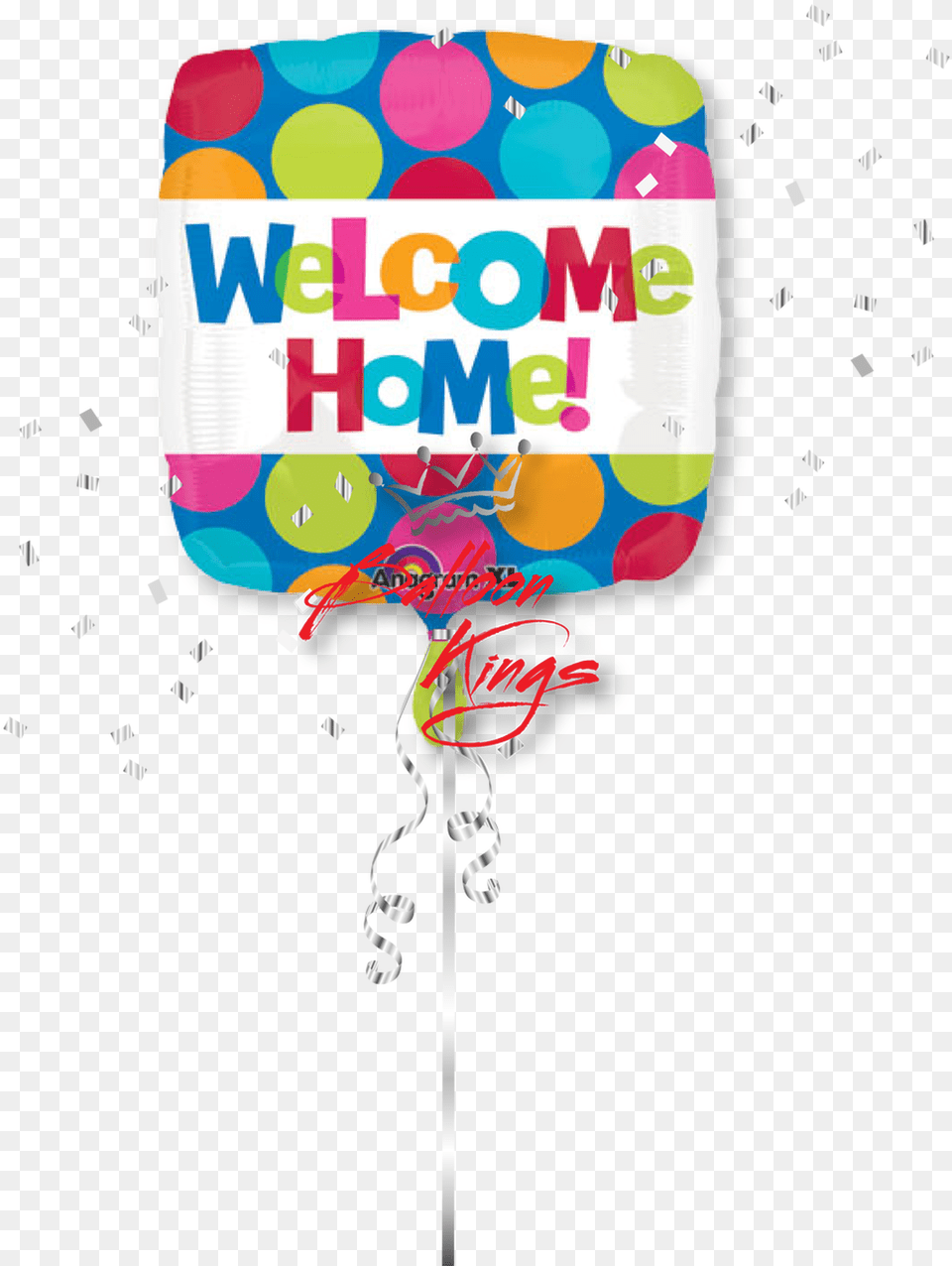 Welcome Home Dots Printable Welcome Home Sign, Balloon, Food, Sweets, Candy Free Png