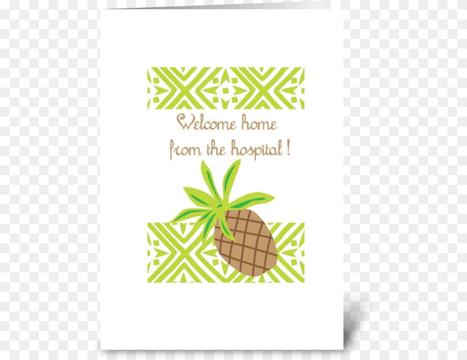 Welcome Home From The Hospital Greeting Card Hospital, Envelope, Plant, Pineapple, Mail Free Png