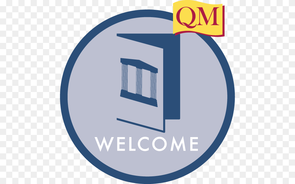 Welcome Icon Blue Circle Quality Matters Png