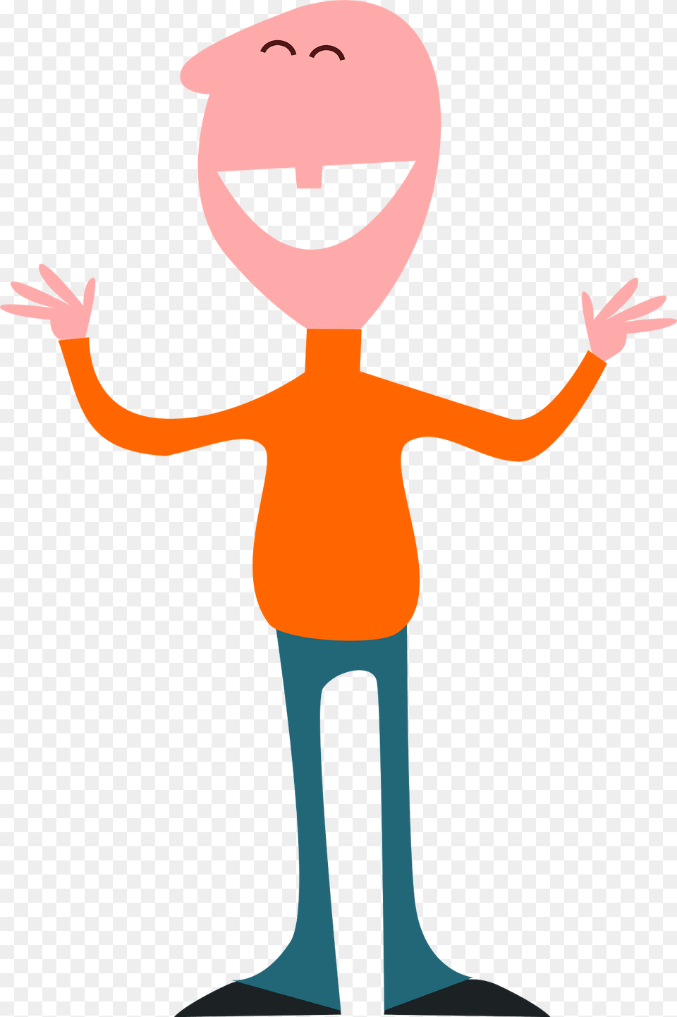 Welcome Man Clipart, Person, Alien, Cartoon, Face Free Png