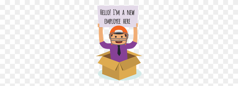Welcome New Chamber Employees And Help Them Quickly Make An Impact, Box, Helmet, Hardhat, Clothing Png Image