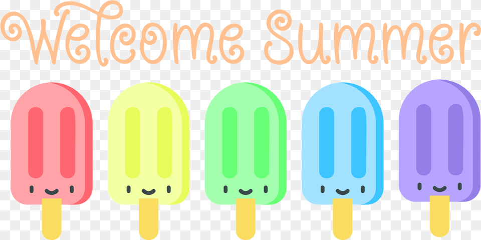 Welcome Summer Ice Cream Pastel Svg Ice Cream Bar, Food, Ice Pop, Dessert, Ice Cream Free Transparent Png