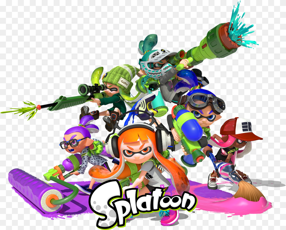 Welcome The The World Of Splatoon Splatoon Is A Third Splatoon, Person, Baby, Helmet, Accessories Free Png