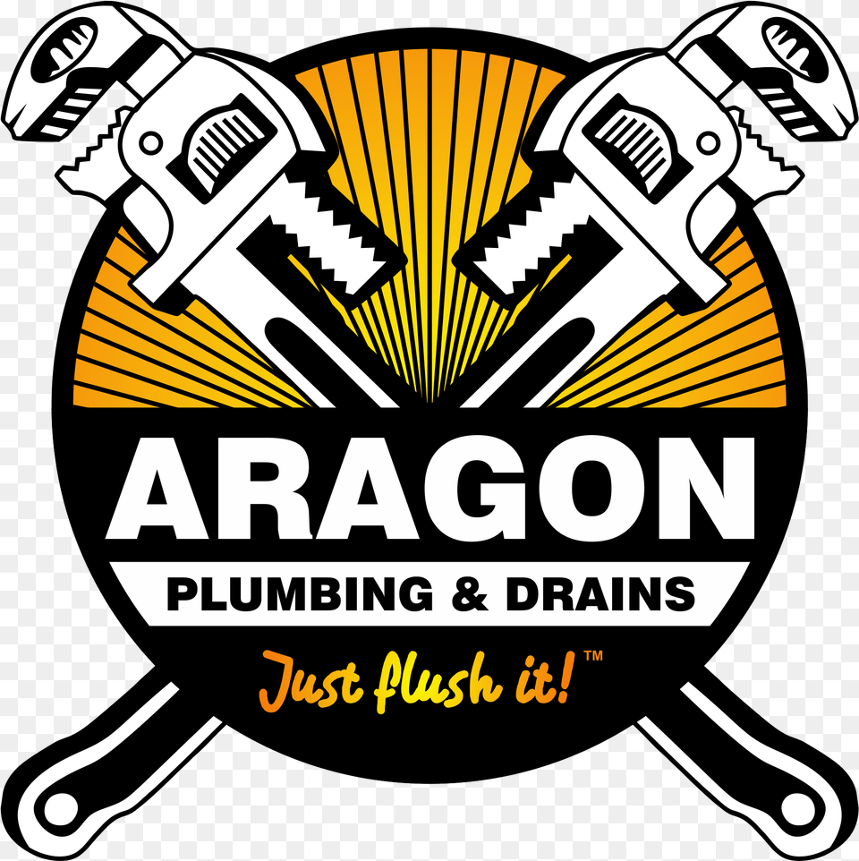 Welcome To Aragon Plumbing Service, Advertisement, Poster, Person, Dynamite Free Png