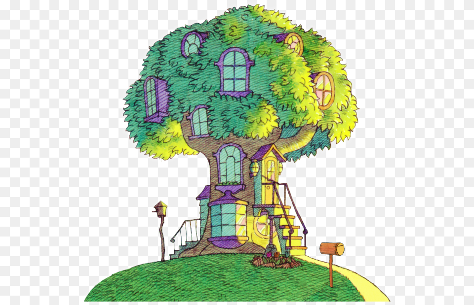 Welcome To Berenstain Bears Country Berenstain Bears Tree House, Plant, Grass, Lawn, Outdoors Free Png