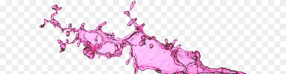 Welcome To Bluburg Pink Water Splash Pink Splash Transparent, Purple, Pattern, Accessories, Stain Free Png Download