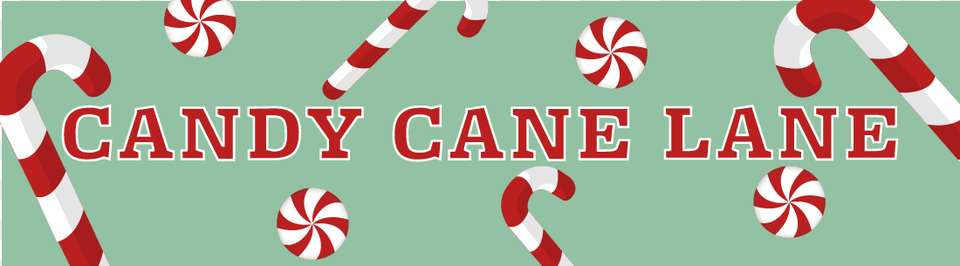 Welcome To Candy Cane Lane, Food, Sweets Free Png Download