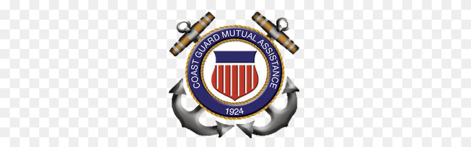 Welcome To Coast Guard Mutual Assistance, Badge, Logo, Symbol, Emblem Free Transparent Png