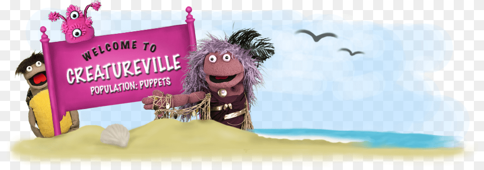 Welcome To Creatrueville Cartoon, Teddy Bear, Toy, Person Png