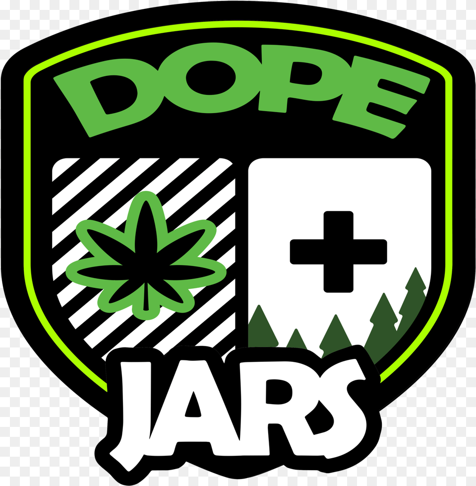 Welcome To Dope Jars Official Online Shop Dope Jars, Logo, Symbol, First Aid Png