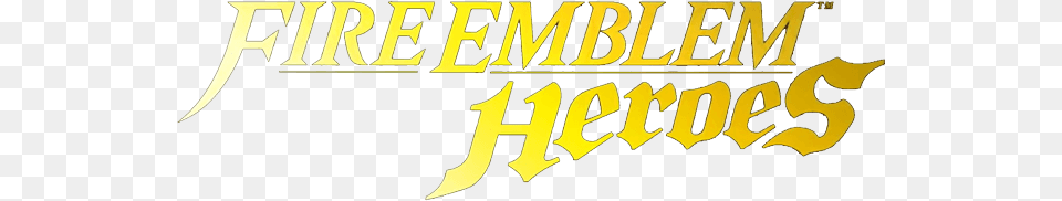 Welcome To Fire Emblem Heroes Title, Text, Logo Png