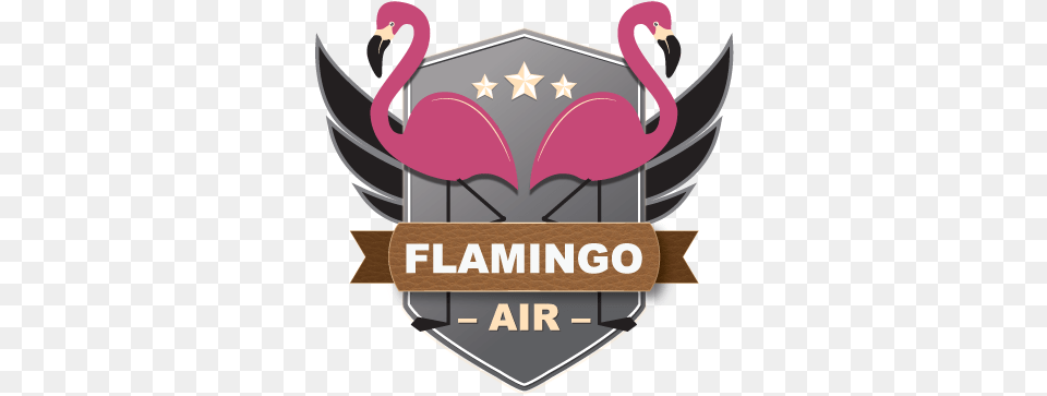 Welcome To Flamingo Air Sky Galley Restaurant, Emblem, Symbol, Logo Free Transparent Png